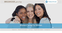 Desktop Screenshot of brooksidegynecology.com